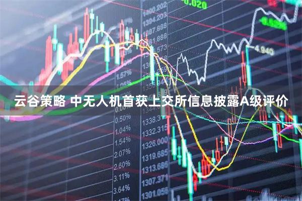云谷策略 中无人机首获上交所信息披露A级评价